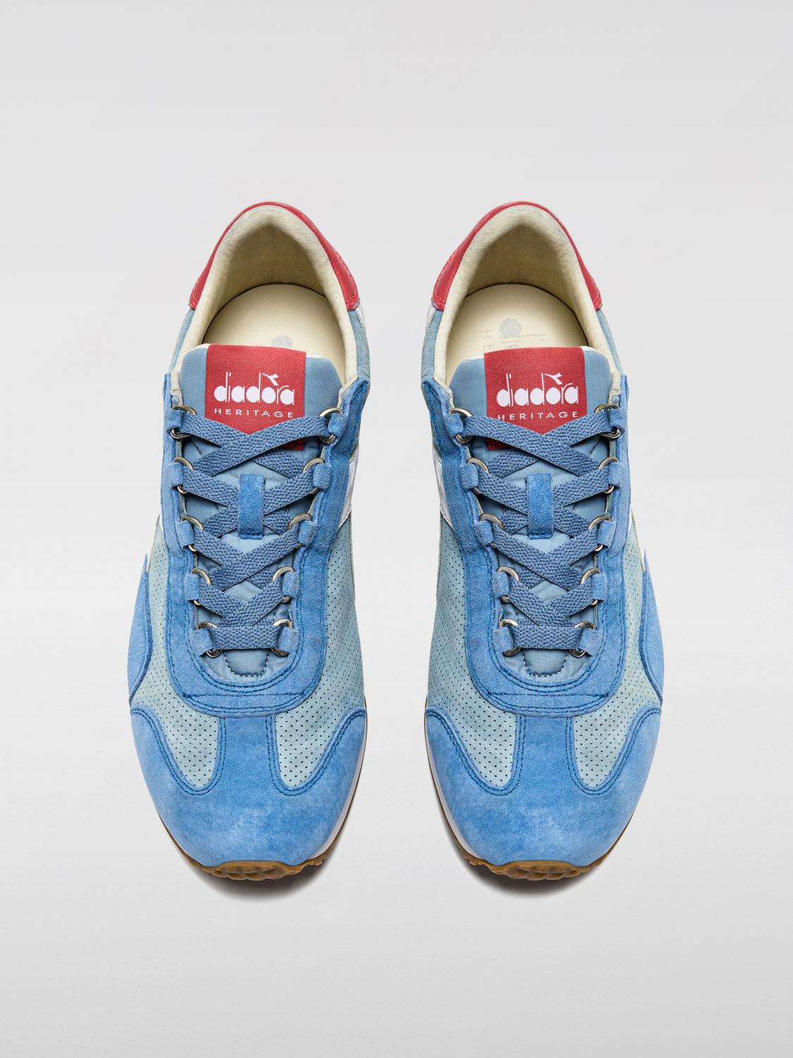 DIADORA HERITAGE SNEAKERS: Sneakers woman Diadora Heritage, Blue - Img 5