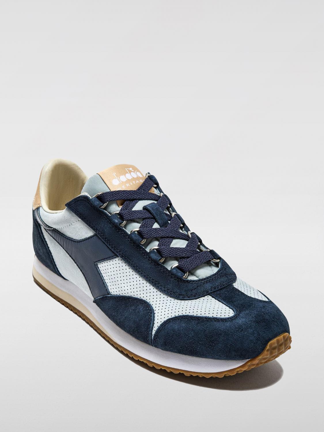 DIADORA HERITAGE BASKETS: Baskets femme Diadora Heritage, Bleu Marine - Img 2