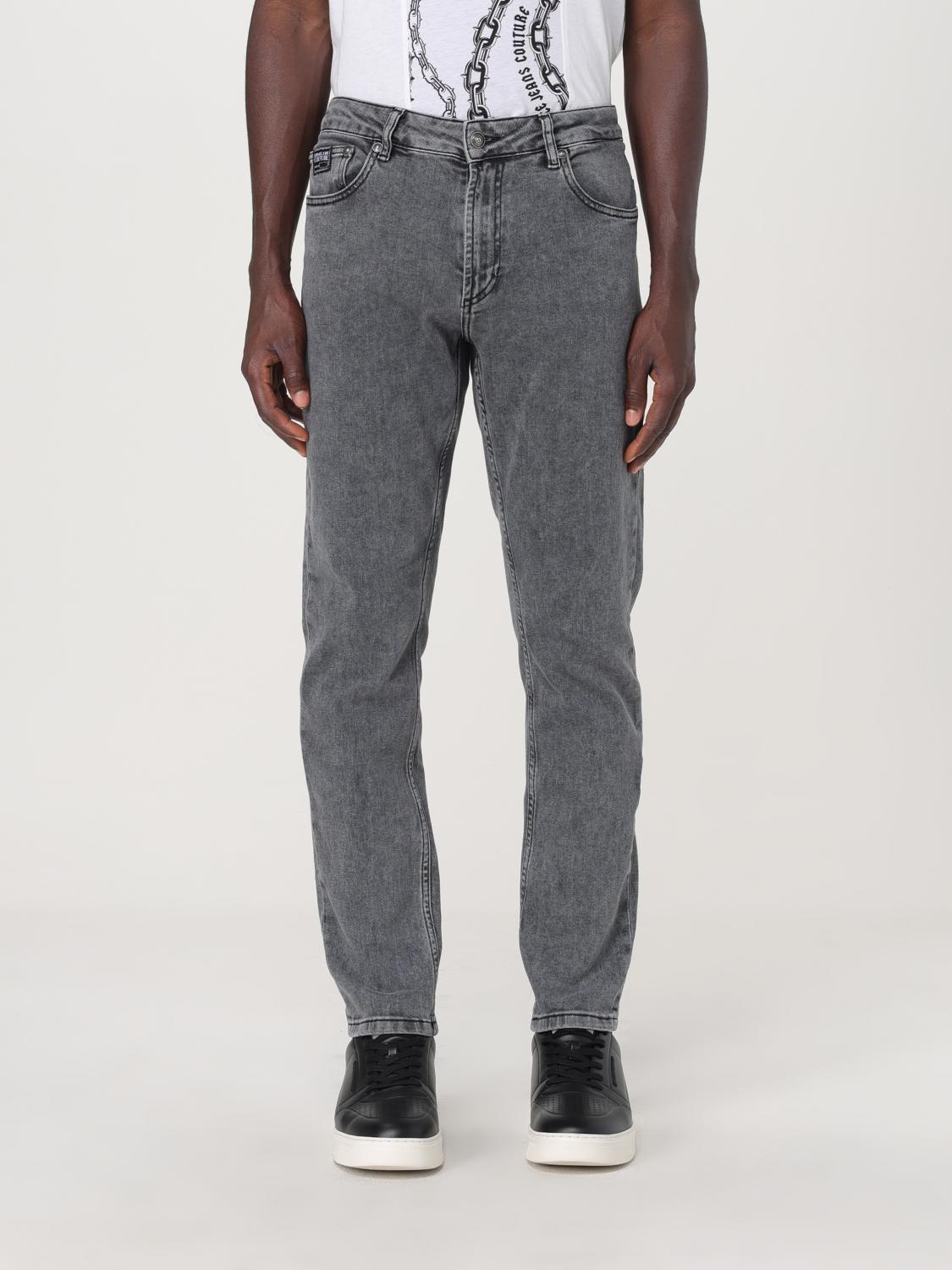 VERSACE JEANS COUTURE JEANS: Pants men Versace Jeans Couture, Black - Img 1