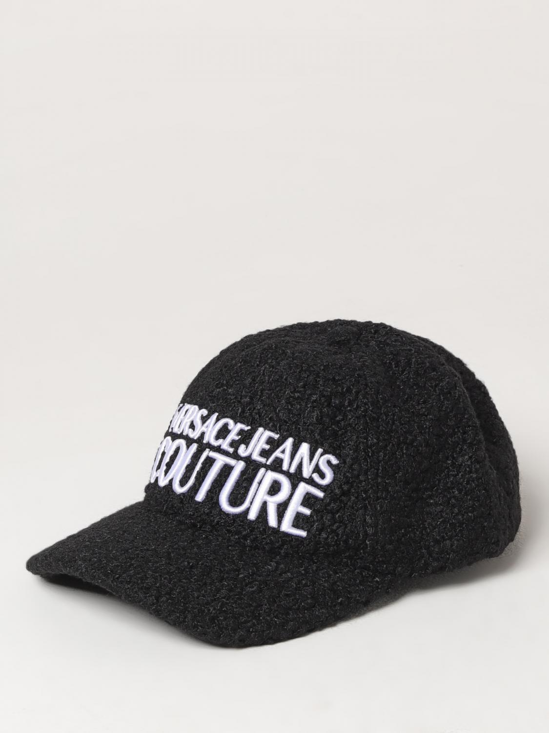 VERSACE JEANS COUTURE HAT: Hat woman Versace Jeans Couture, Black - Img 1