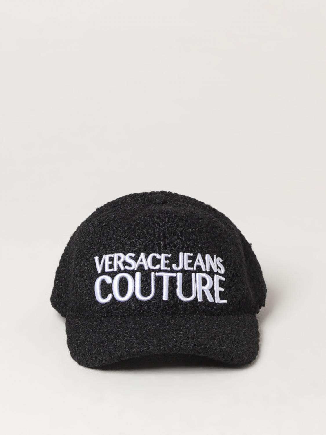 VERSACE JEANS COUTURE HAT: Hat woman Versace Jeans Couture, Black - Img 2