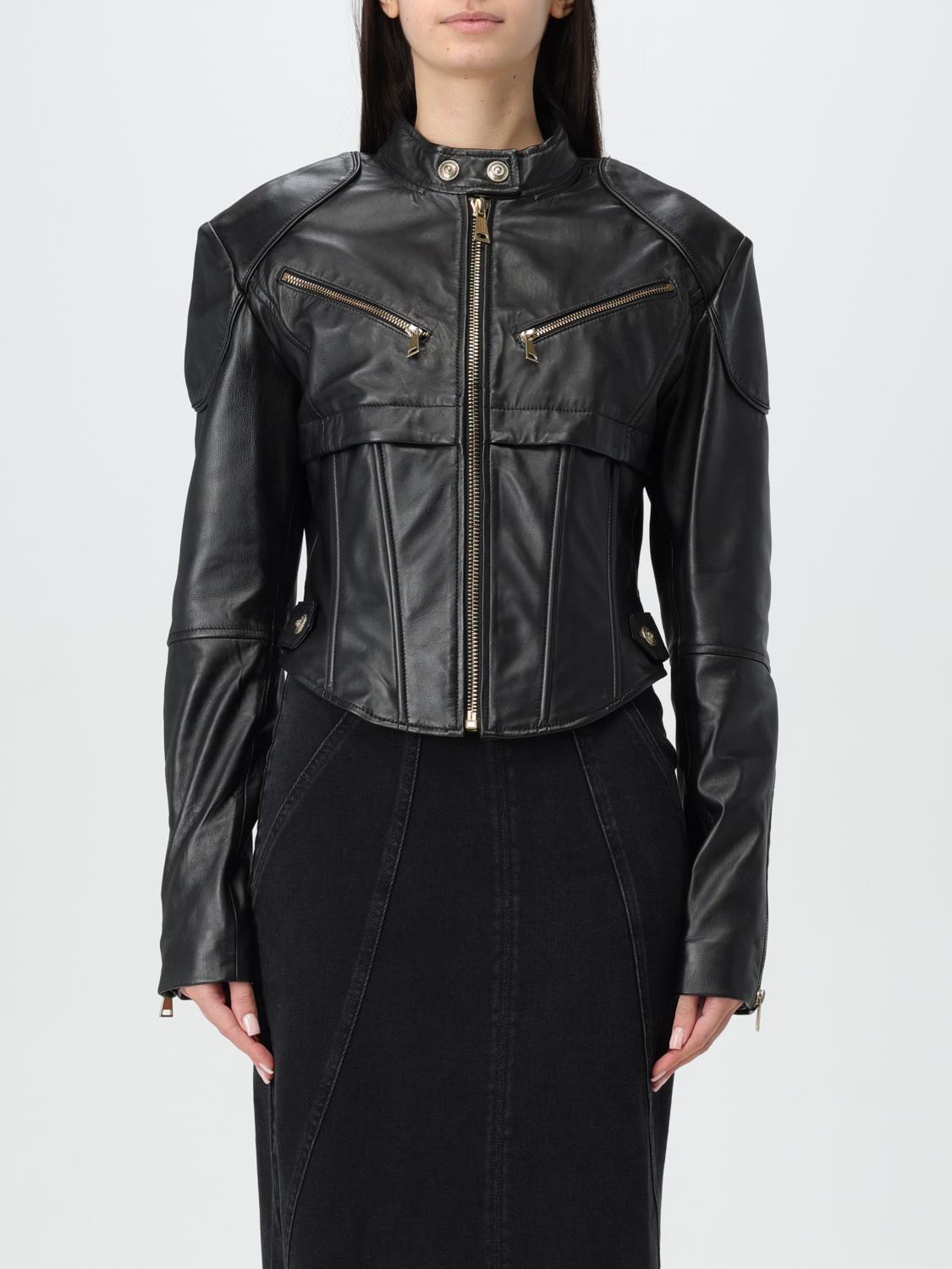 VERSACE JEANS COUTURE CHAQUETA: Chaqueta mujer Versace Jeans Couture, Negro - Img 1