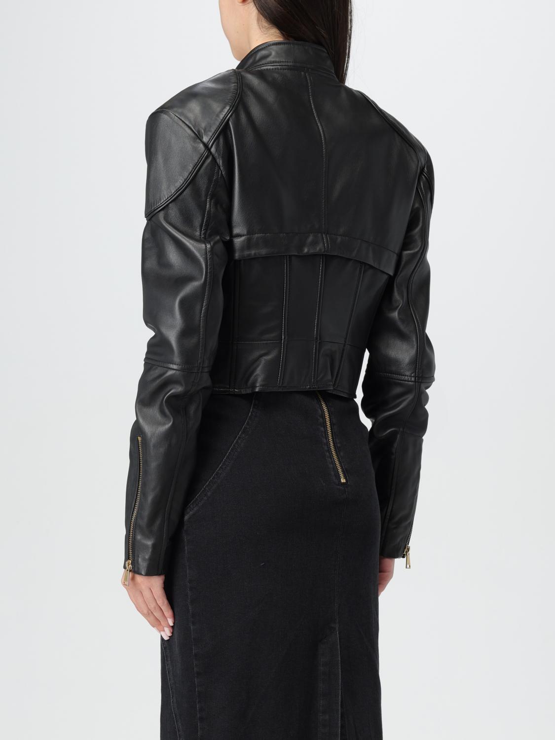 VERSACE JEANS COUTURE CHAQUETA: Chaqueta mujer Versace Jeans Couture, Negro - Img 2