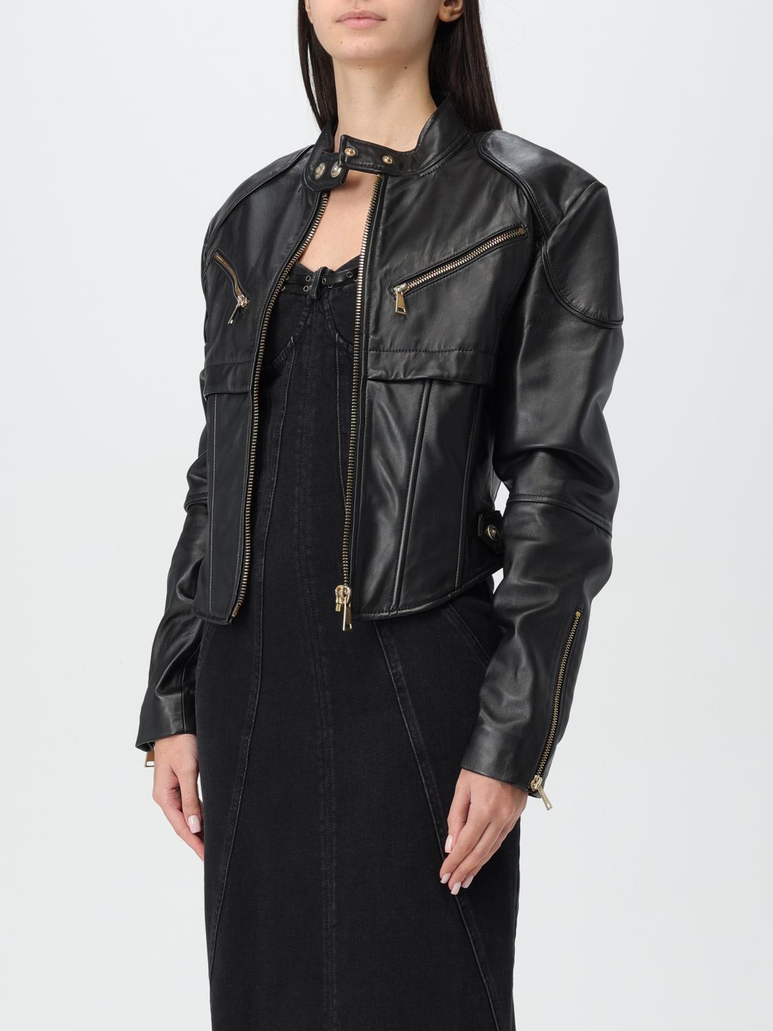 VERSACE JEANS COUTURE CHAQUETA: Chaqueta mujer Versace Jeans Couture, Negro - Img 3