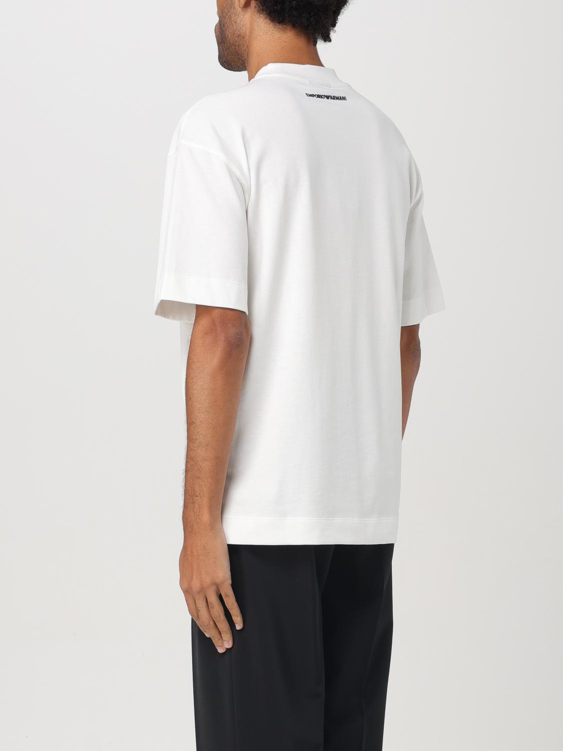 EMPORIO ARMANI T-SHIRT: T-shirt men Emporio Armani, White - Img 2