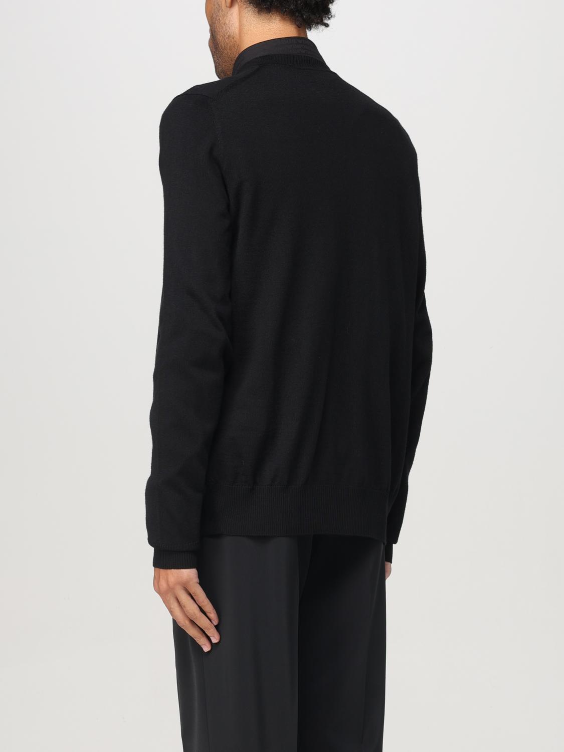 EMPORIO ARMANI CARDIGAN: Cardigan men Emporio Armani, Black - Img 2