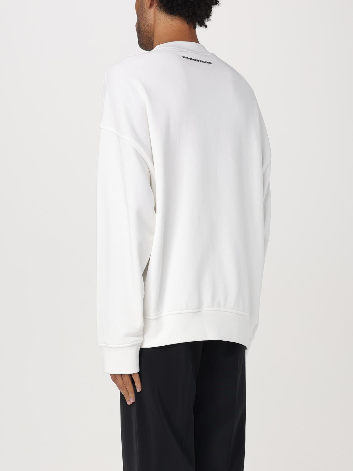 EMPORIO ARMANI SWEATSHIRT: Sweatshirt men Emporio Armani, White - Img 2