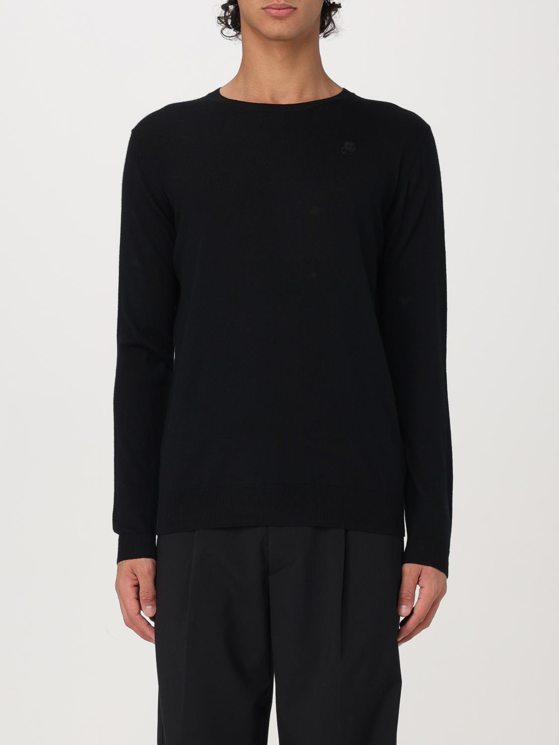 KARL LAGERFELD SWEATER: Sweater men Karl Lagerfeld, Black - Img 1