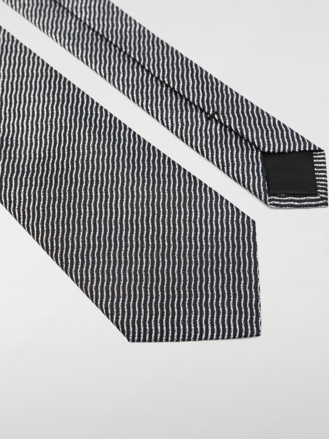 LANVIN TIE: Tie men Lanvin, Blue - Img 2