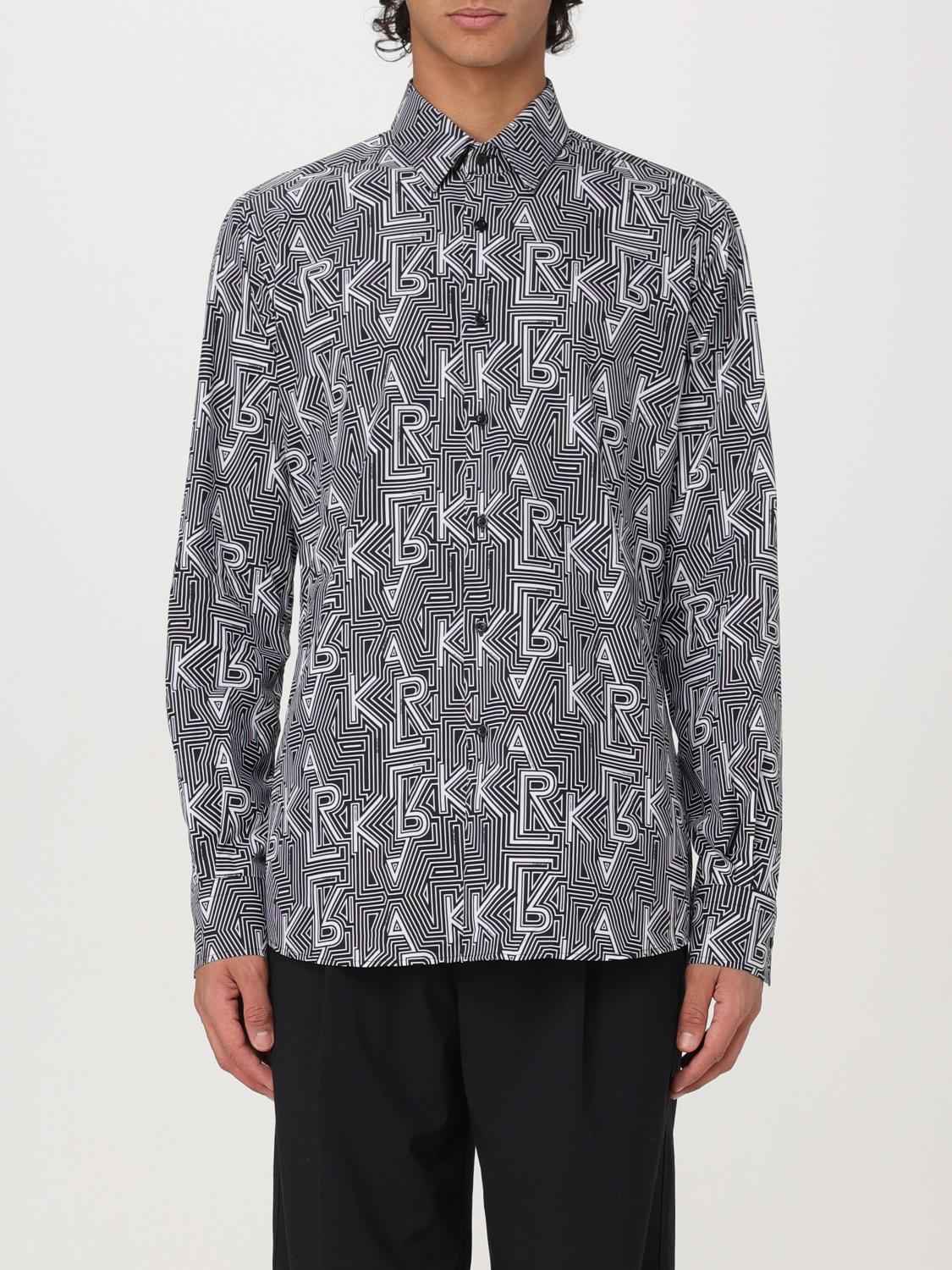 KARL LAGERFELD SHIRT: Shirt men Karl Lagerfeld, Black - Img 1