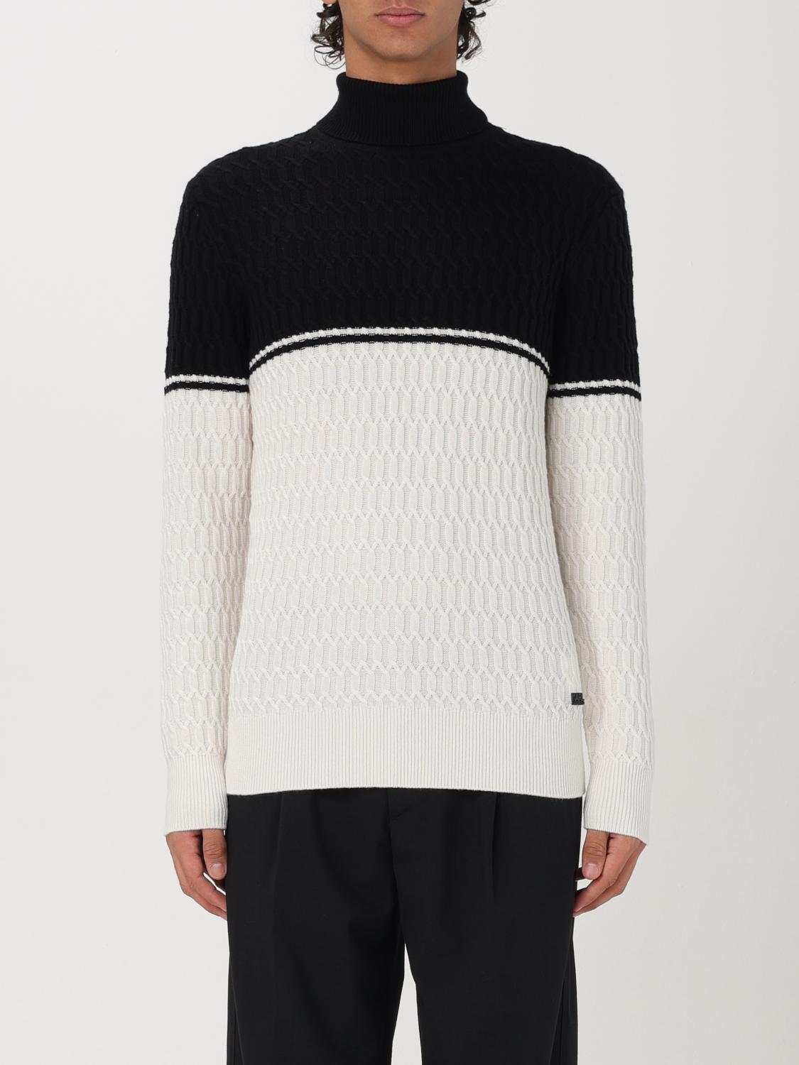 KARL LAGERFELD SWEATER: Sweater men Karl Lagerfeld, Black - Img 1