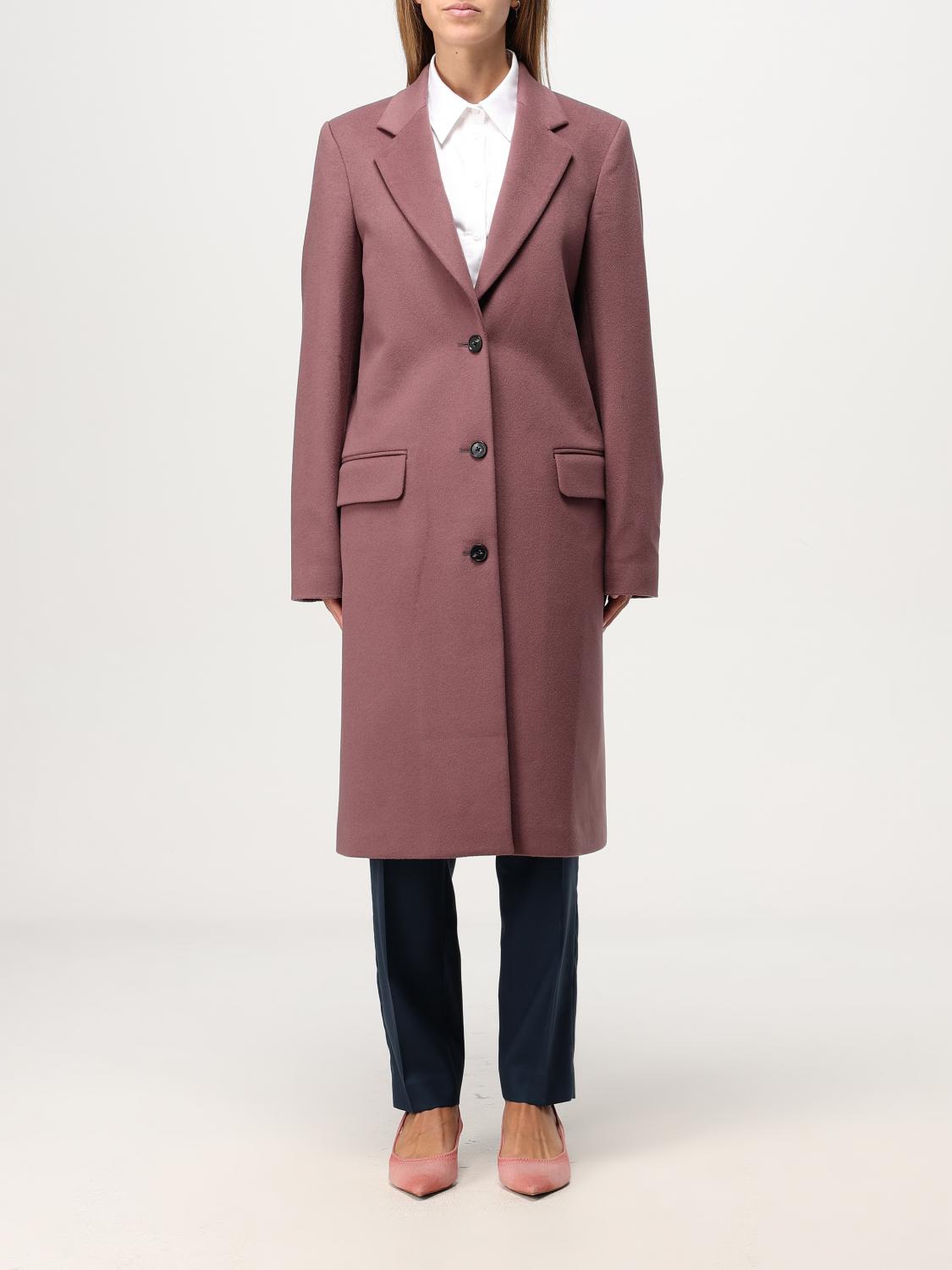 PAUL SMITH COAT: Coat woman Paul Smith, Grey - Img 1