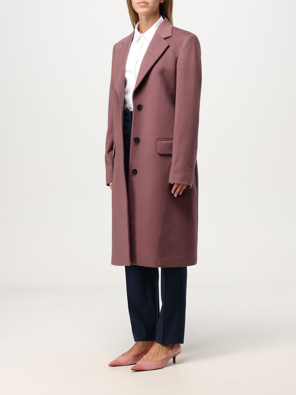 PAUL SMITH COAT: Coat woman Paul Smith, Grey - Img 3