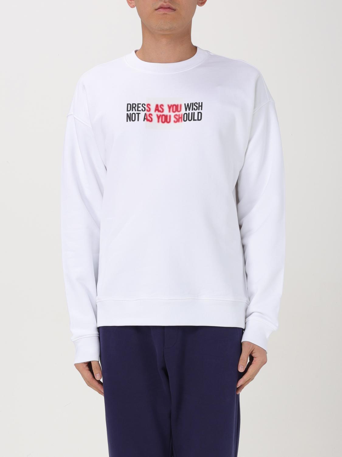 MOSCHINO COUTURE SWEATSHIRT: Sweatshirt men Moschino Couture, White - Img 1