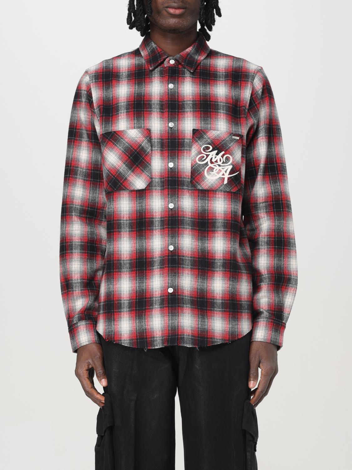 AMIRI CAMISA: Jersey hombre Amiri, Rojo - Img 1