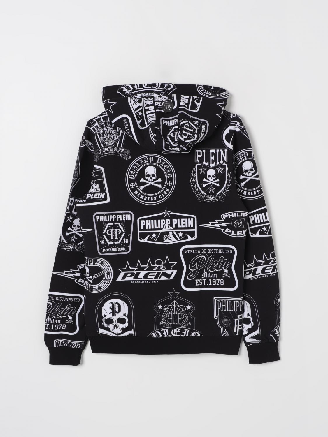 PHILIPP PLEIN SWEATER: Sweater kids Philipp Plein, Black - Img 2