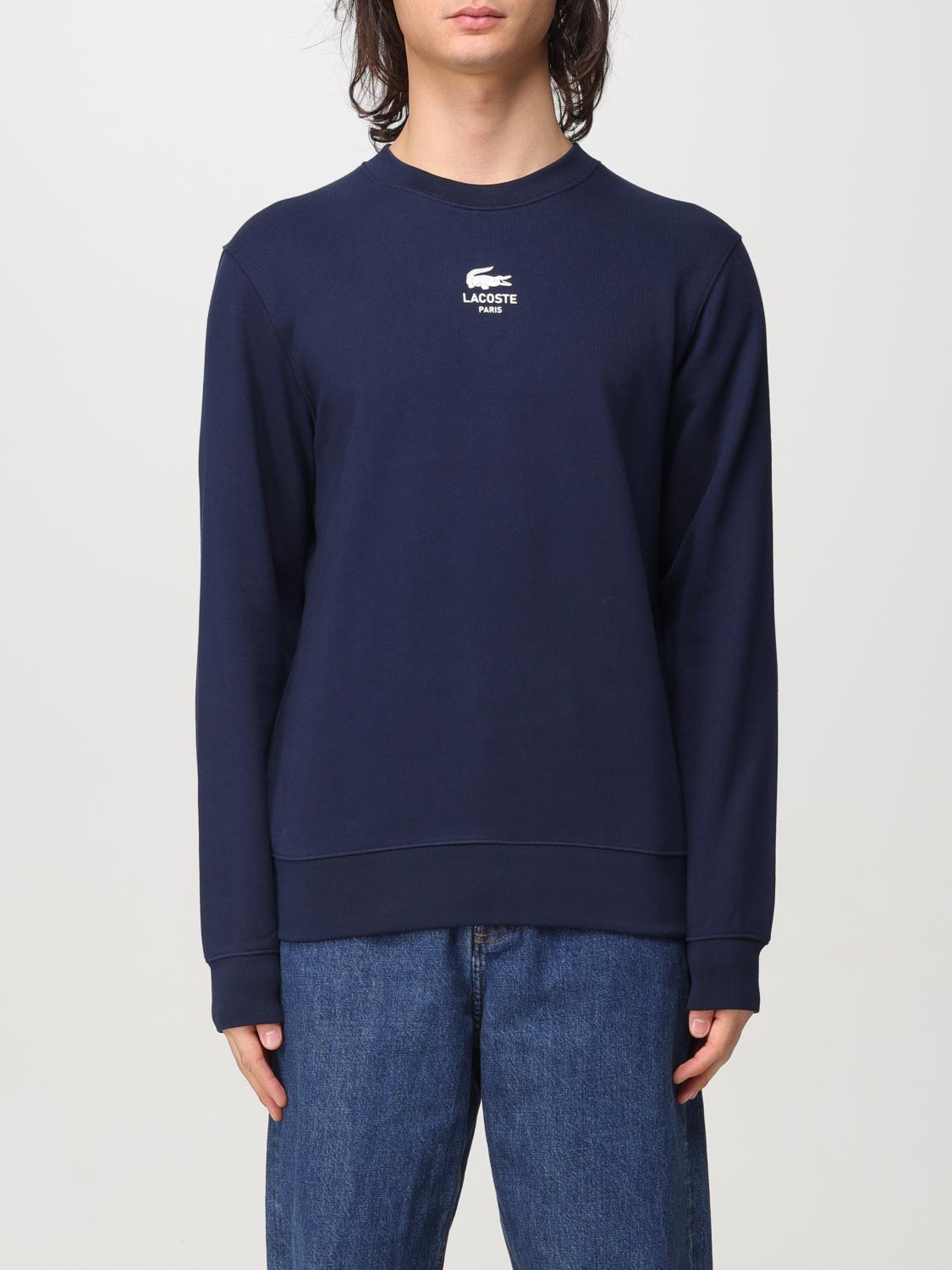 LACOSTE SWEATSHIRT: Sweatshirt men Lacoste, Blue - Img 1