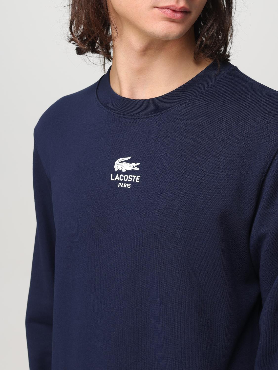 LACOSTE SWEATSHIRT: Sweatshirt men Lacoste, Blue - Img 3