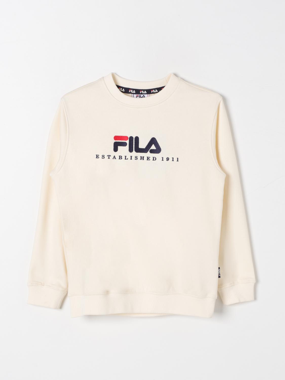 FILA SWEATER: Sweater kids Fila, Yellow Cream - Img 1