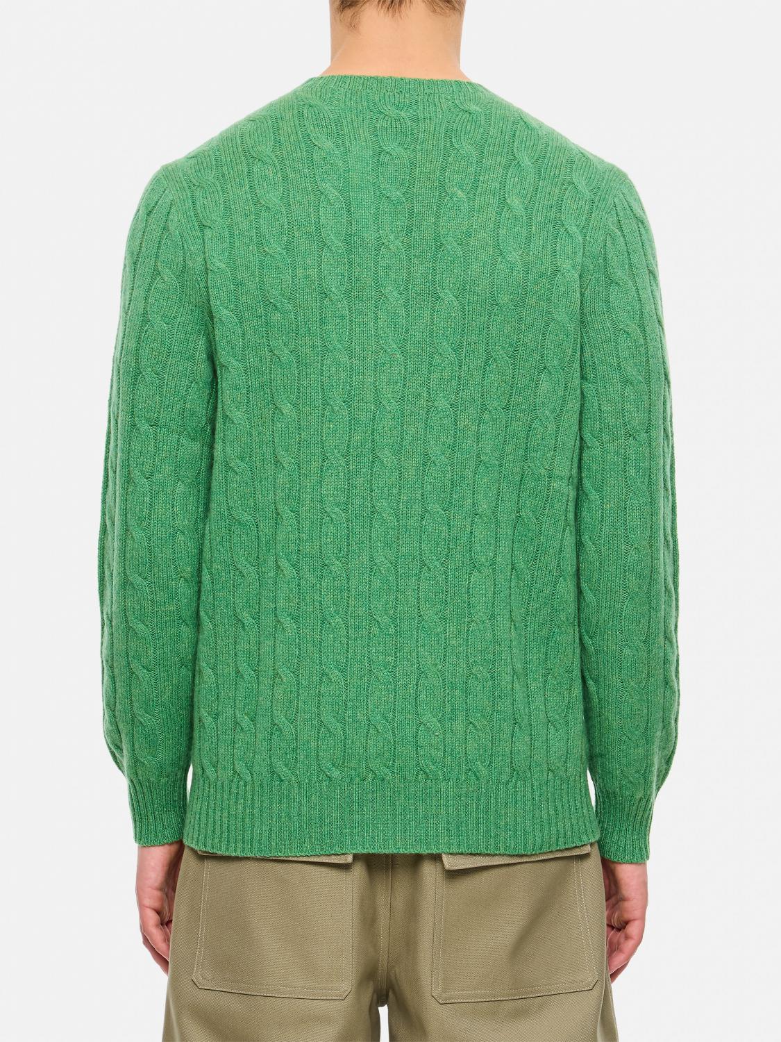 POLO RALPH LAUREN SWEATER: Sweater men Polo Ralph Lauren, Green - Img 3