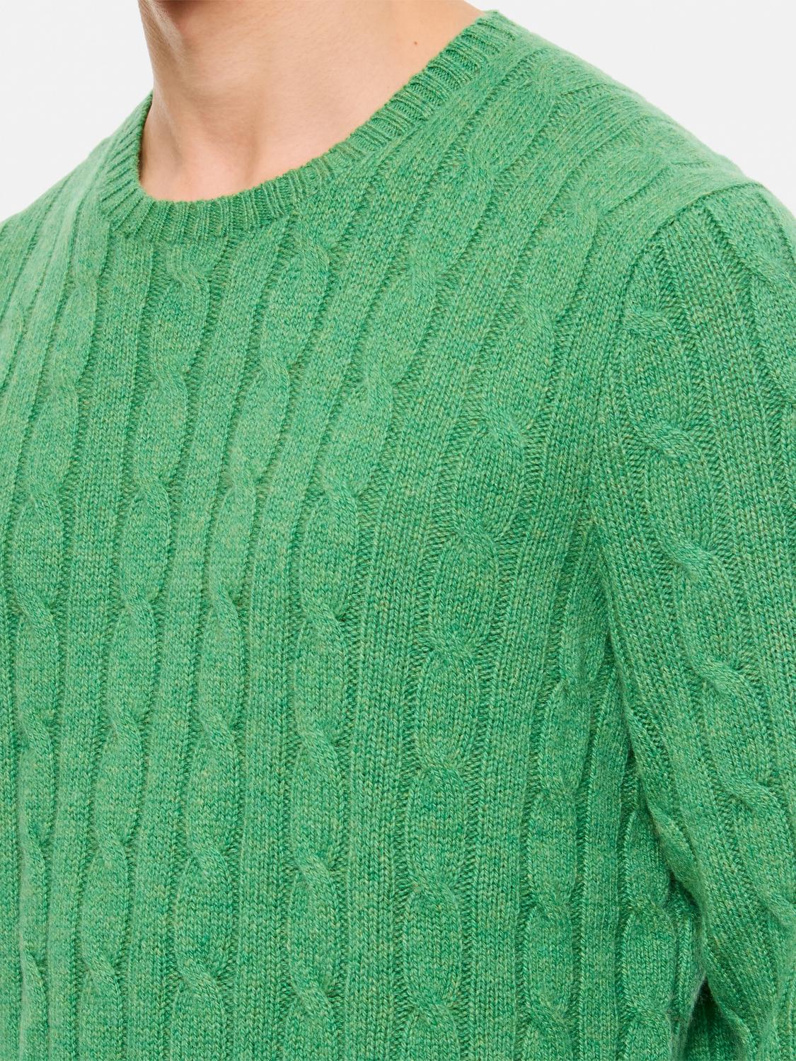 POLO RALPH LAUREN SWEATER: Sweater men Polo Ralph Lauren, Green - Img 4