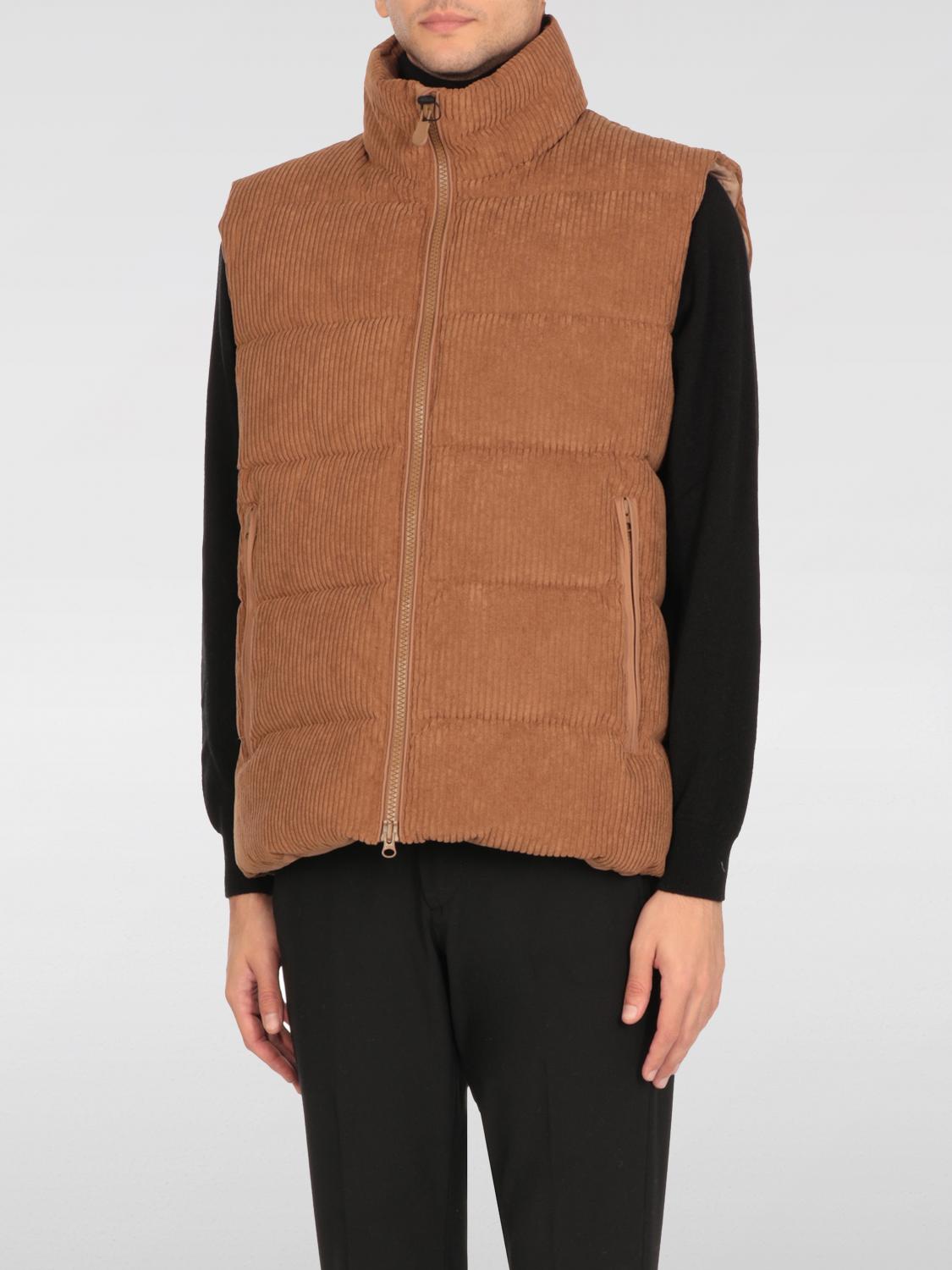 SAVE THE DUCK SUIT VEST: Jacket men Save The Duck, Brown - Img 1