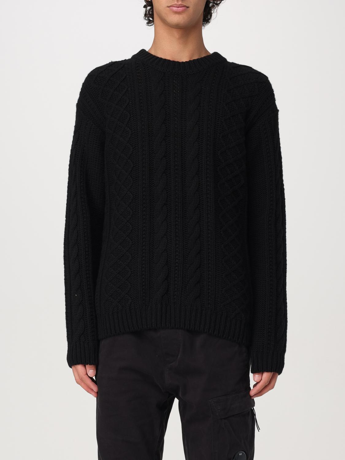 C.P. COMPANY SWEATER: Sweatshirt men C.P. Company, Black - Img 1