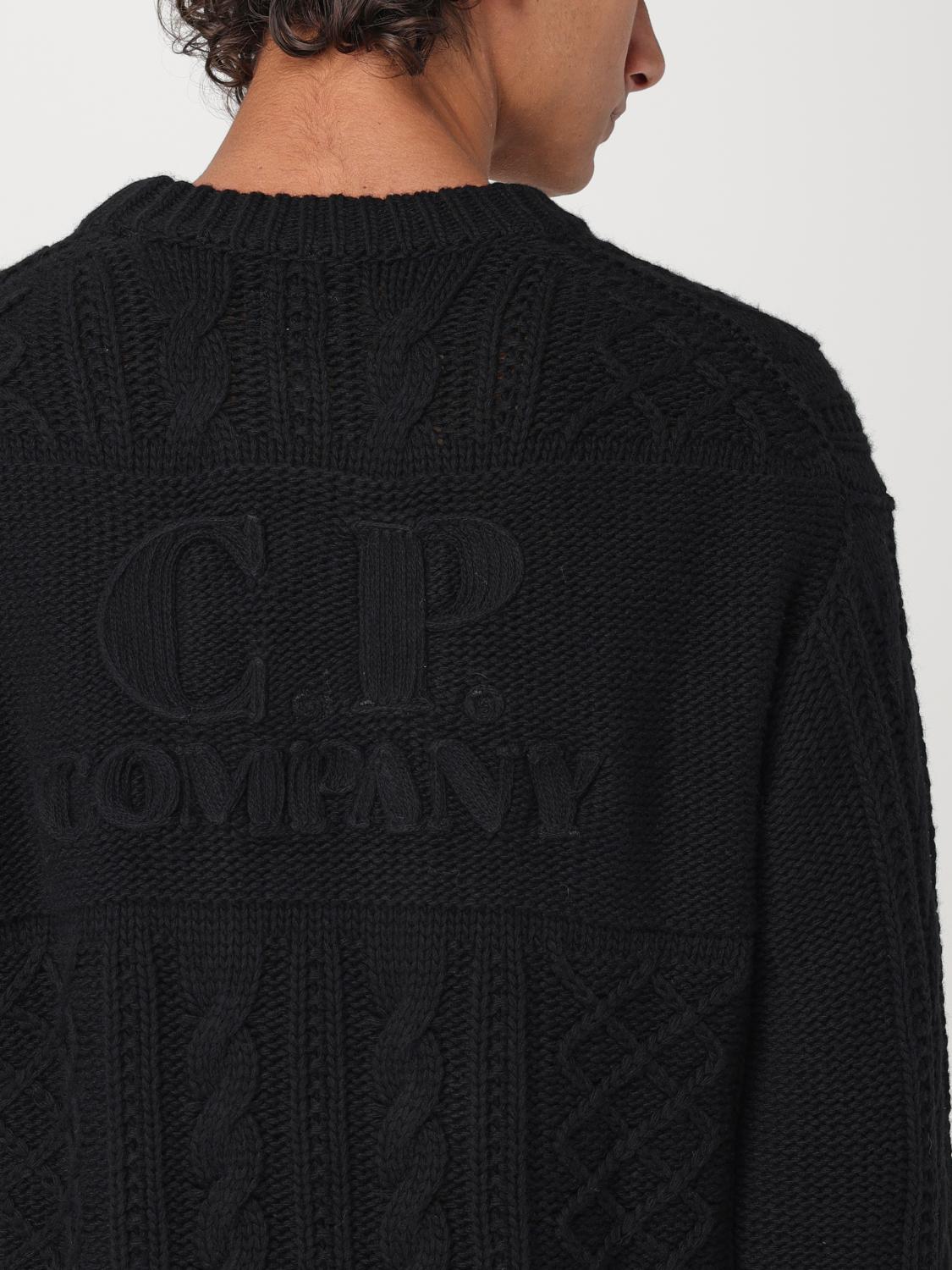 C.P. COMPANY SWEATER: Sweatshirt men C.P. Company, Black - Img 4