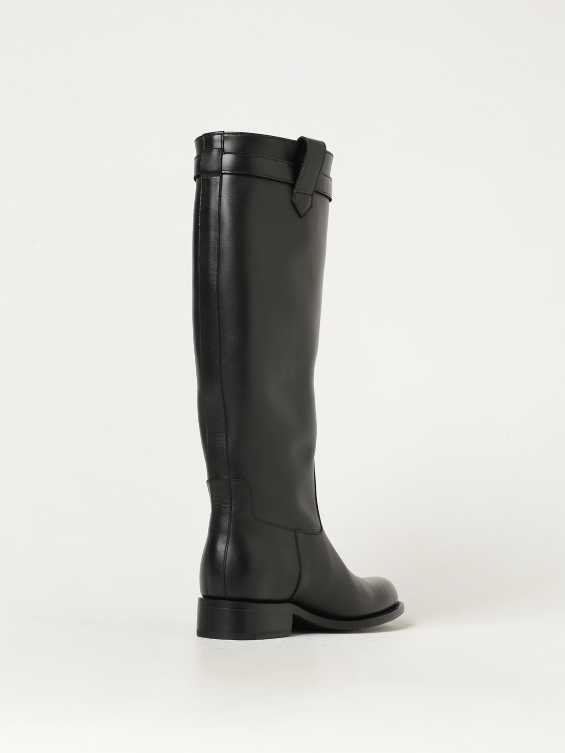 VERSACE BOOTS: Boots woman Versace, Black - Img 3