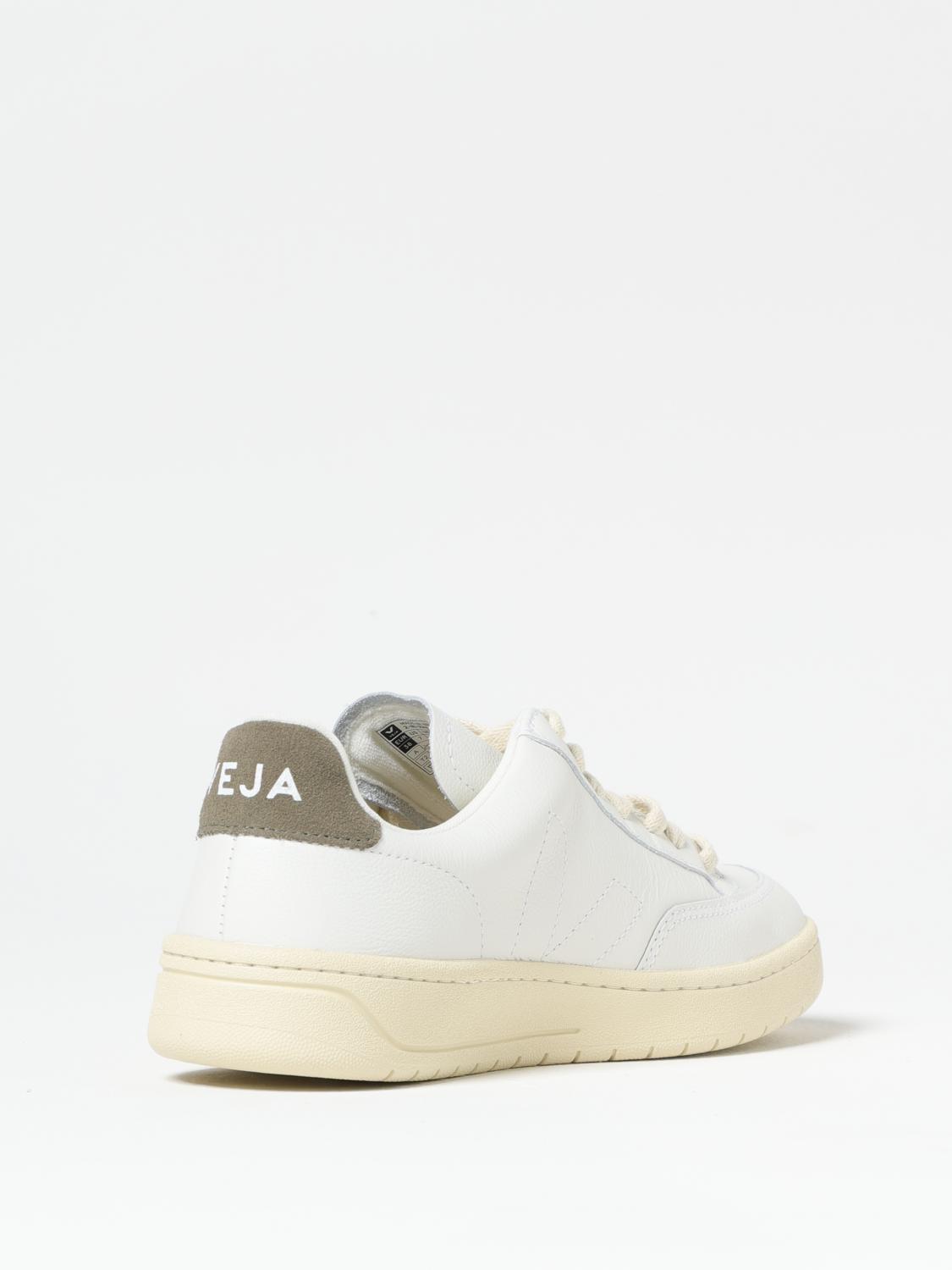 VEJA SNEAKERS: Sneakers V-12 Veja in pelle O.T., Bianco - Img 3