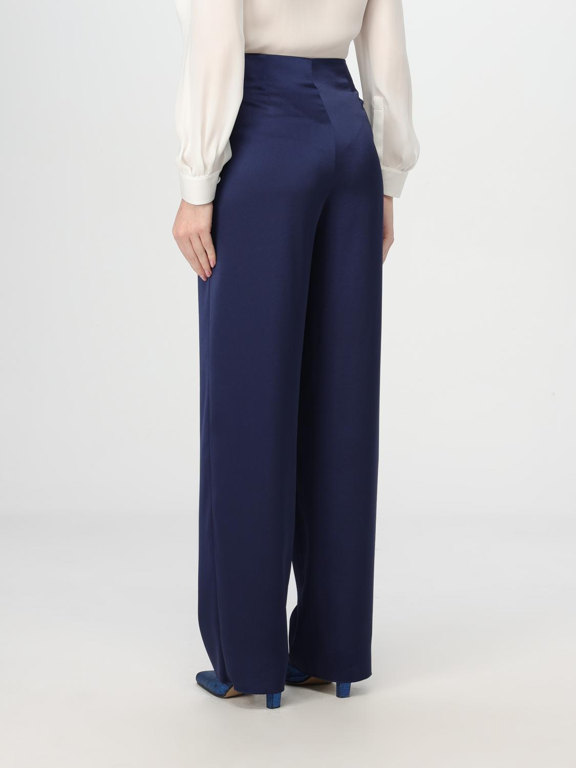 EMPORIO ARMANI PANTS: Pants woman Emporio Armani, Blue - Img 3