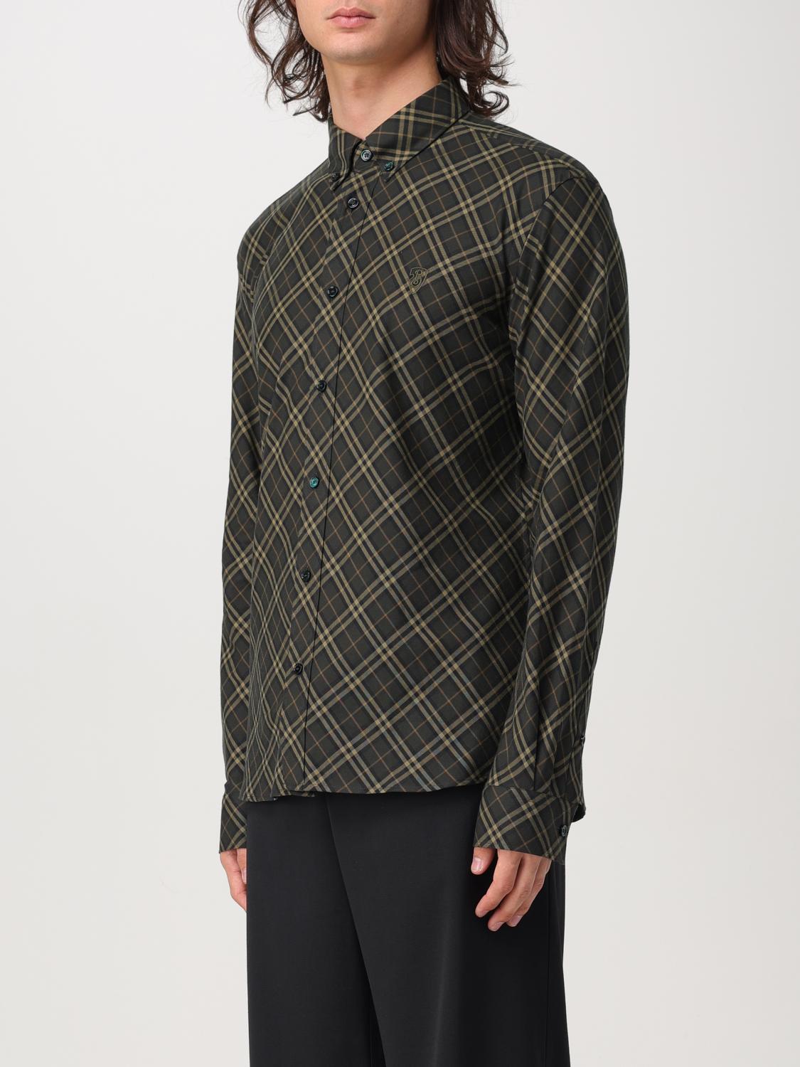 BURBERRY SHIRT: Shirt men Burberry, Brown - Img 4