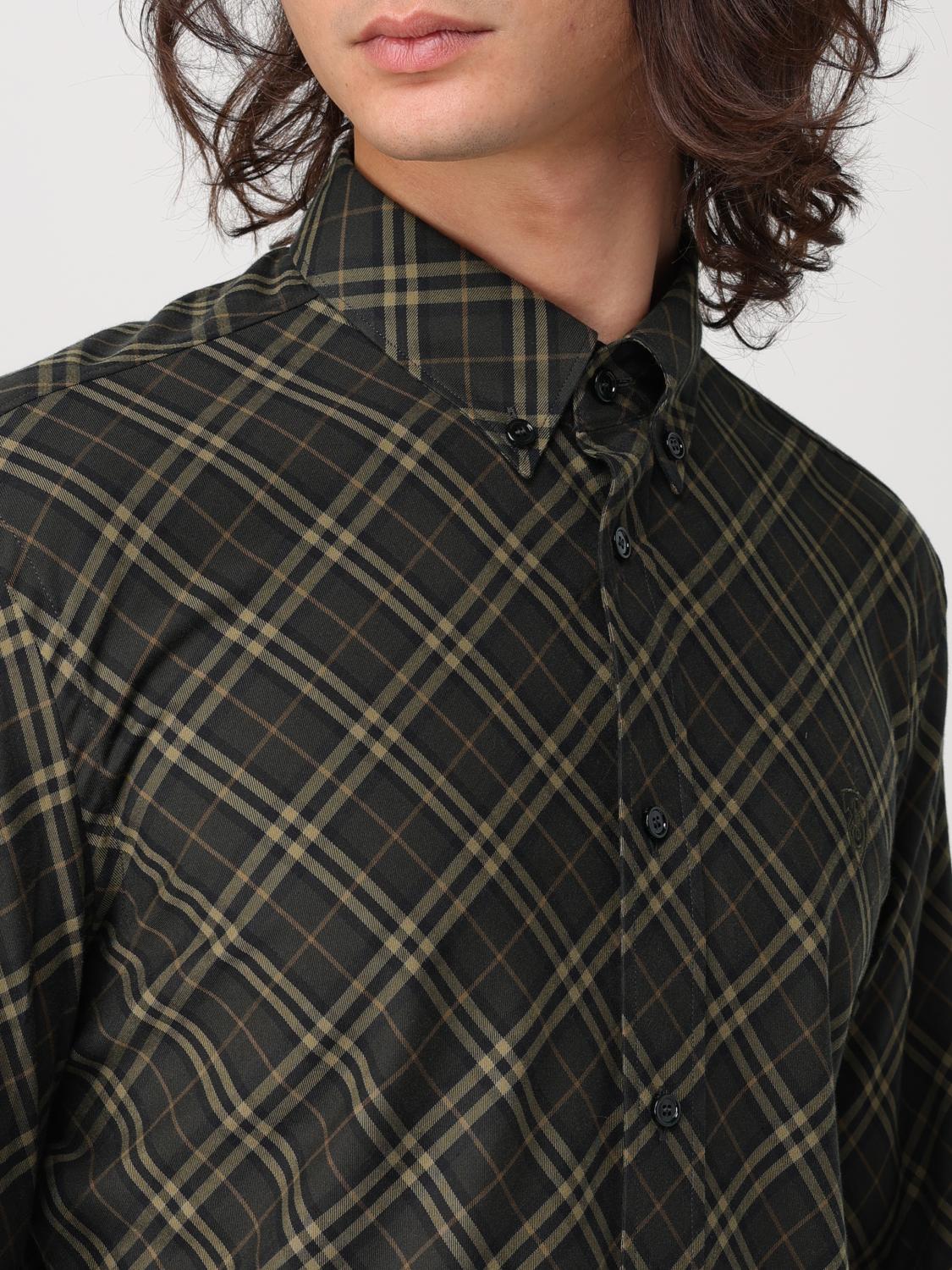 BURBERRY SHIRT: Shirt men Burberry, Brown - Img 5