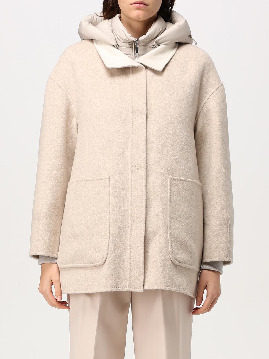 MOORER JACKET: Moorer women's jacket, Beige - Img 1