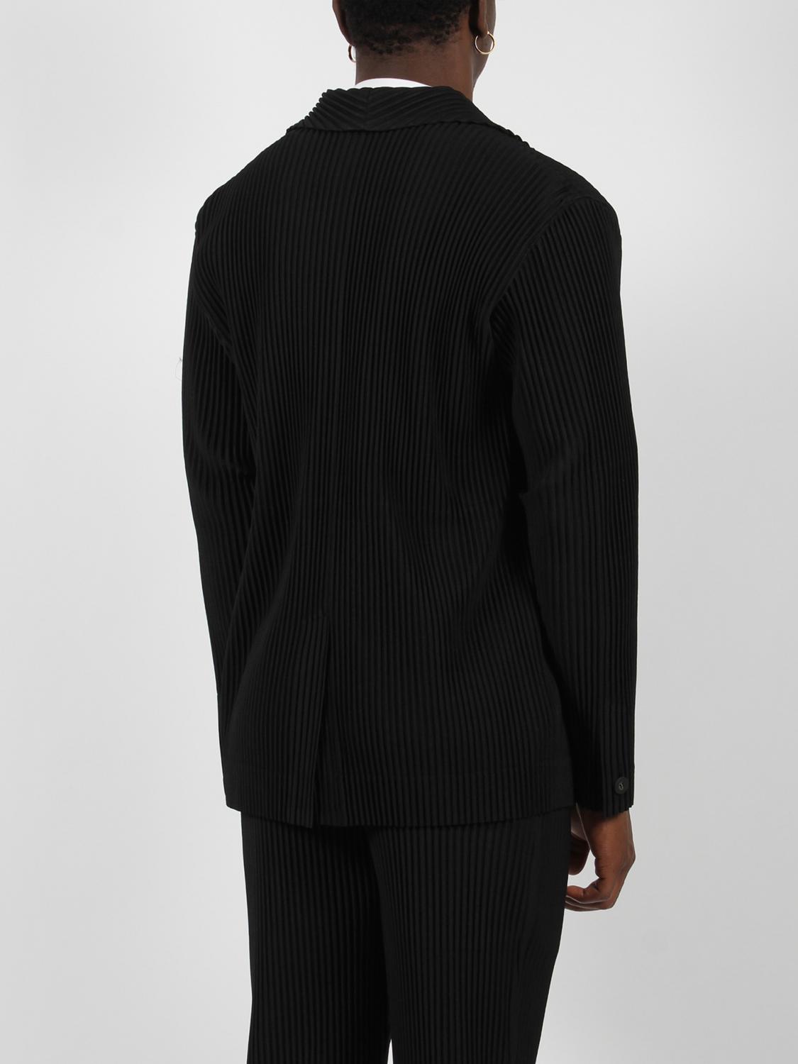 HOMME PLISSE' ISSEY MIYAKE BLAZER: Homme Plisse' Issey Miyake men's blazer, Black - Img 2