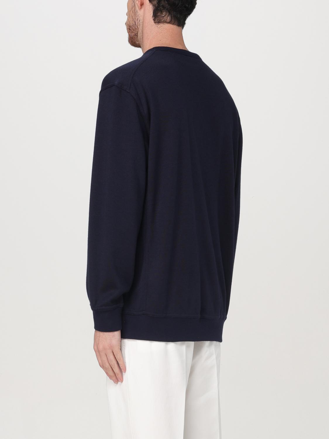 BRUNELLO CUCINELLI SWEATER: Brunello Cucinelli men's sweater, Blue - Img 3