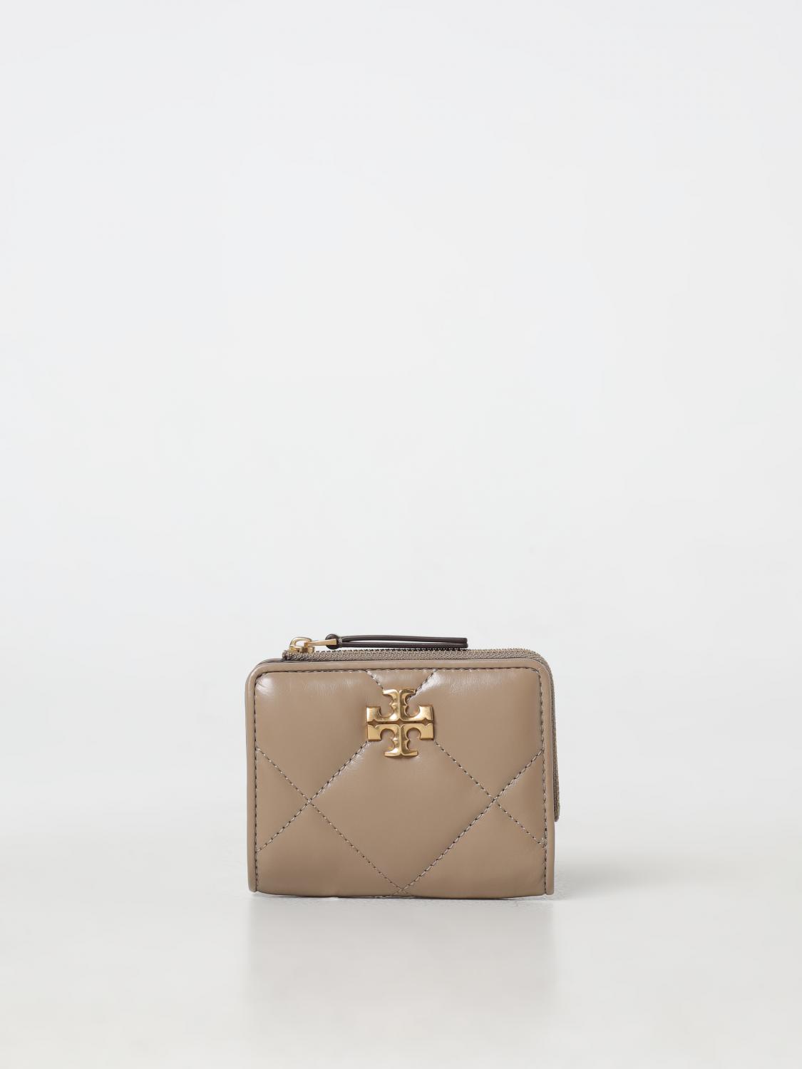 TORY BURCH WALLET: Wallet woman Tory Burch, Beige - Img 1