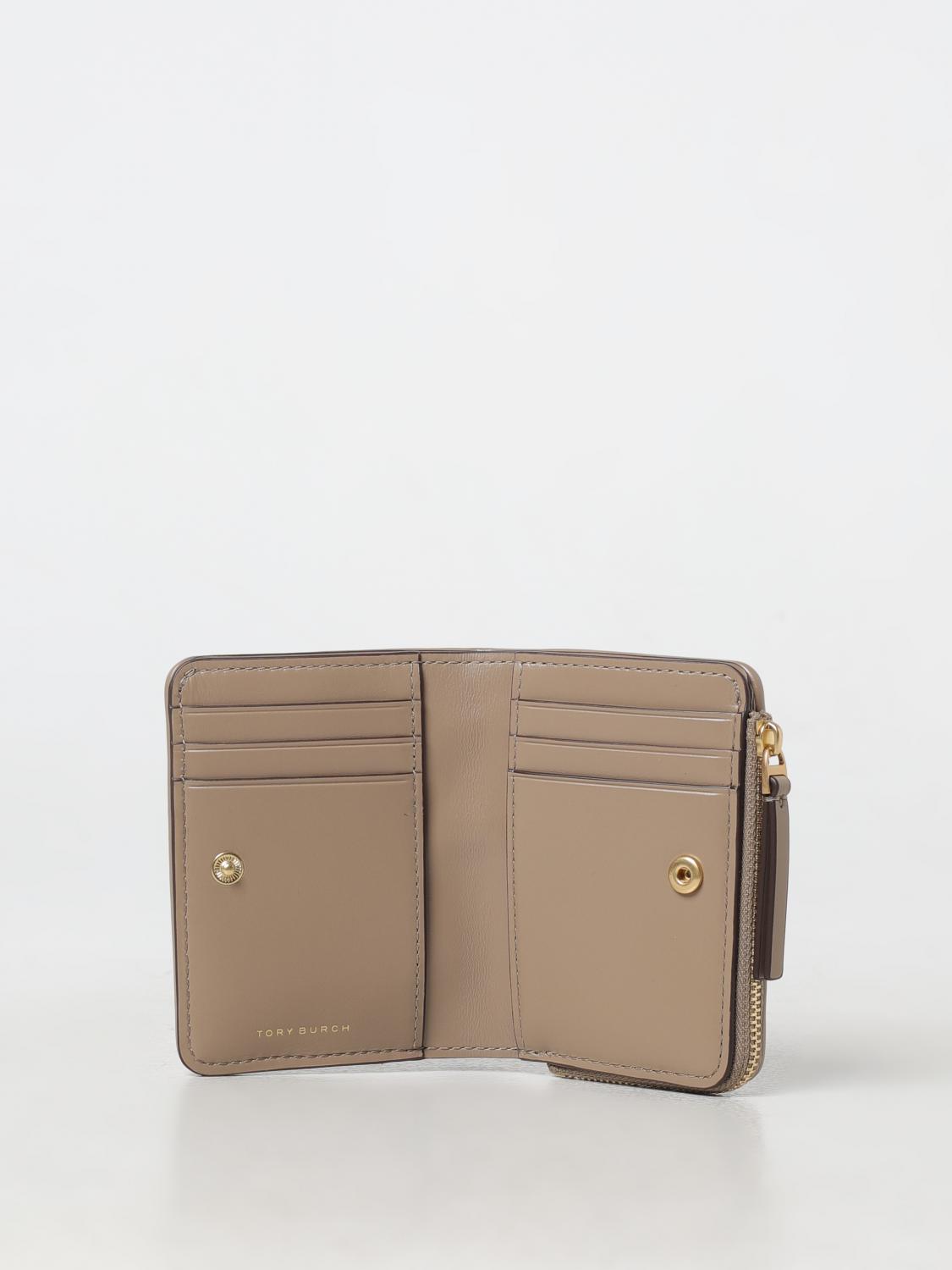 TORY BURCH WALLET: Wallet woman Tory Burch, Beige - Img 2