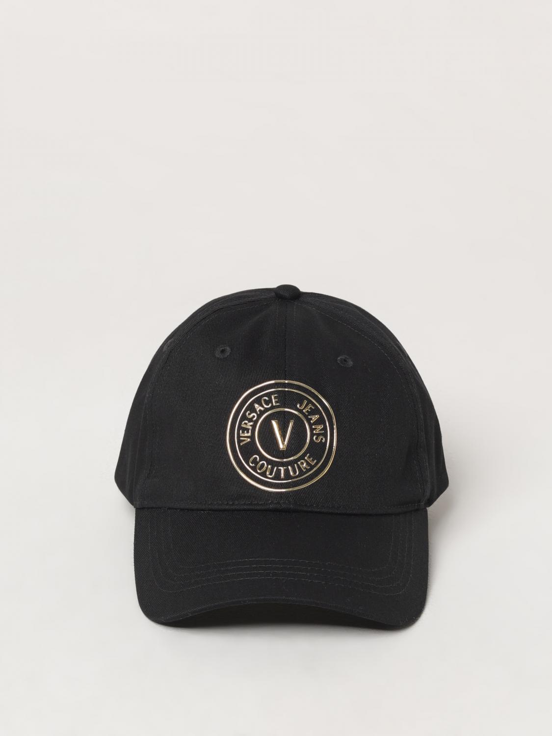 VERSACE JEANS COUTURE HAT: Hat woman Versace Jeans Couture, Black - Img 2