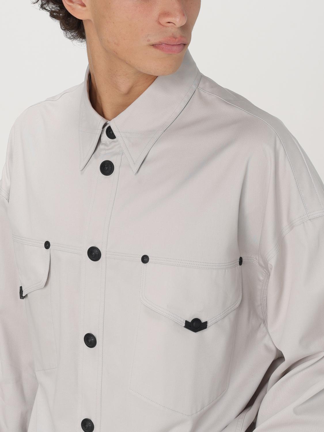 VERSACE JEANS COUTURE CAMISA: Camisa hombre Versace Jeans Couture, Gris - Img 3