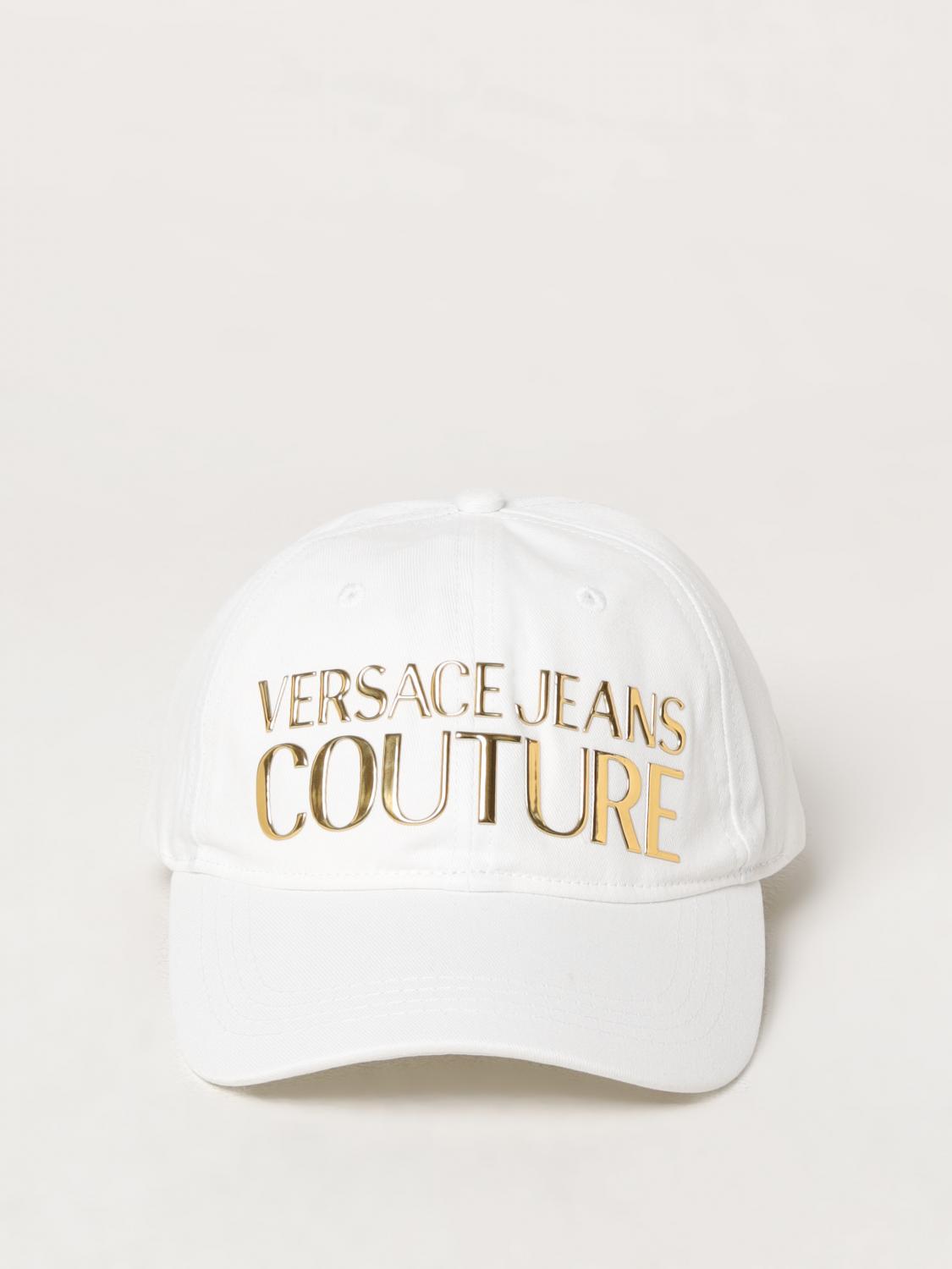 VERSACE JEANS COUTURE HAT: Hat woman Versace Jeans Couture, White - Img 2