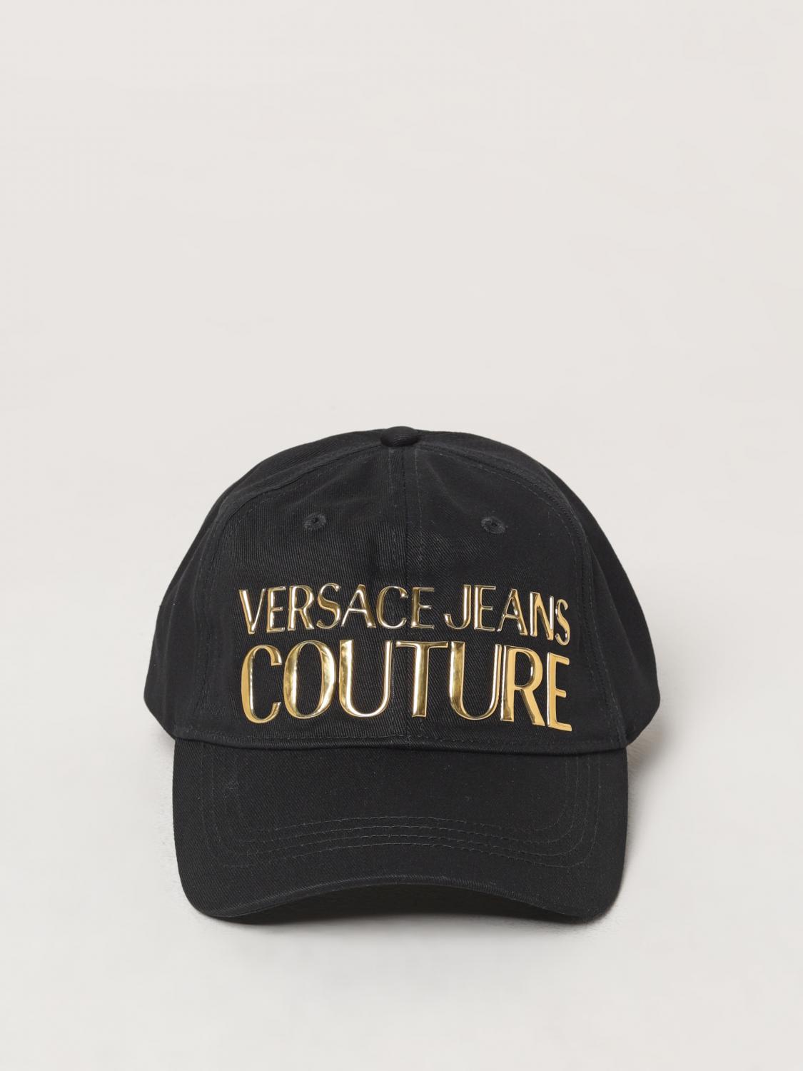 VERSACE JEANS COUTURE HAT: Hat woman Versace Jeans Couture, Black - Img 2