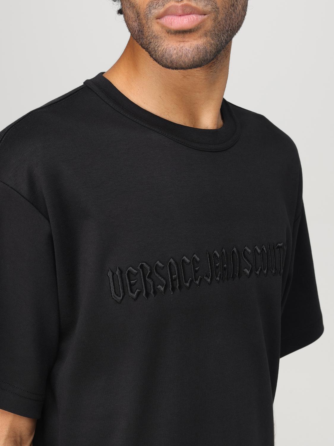 VERSACE JEANS COUTURE T-SHIRT: T-shirt men Versace Jeans Couture, Black - Img 3