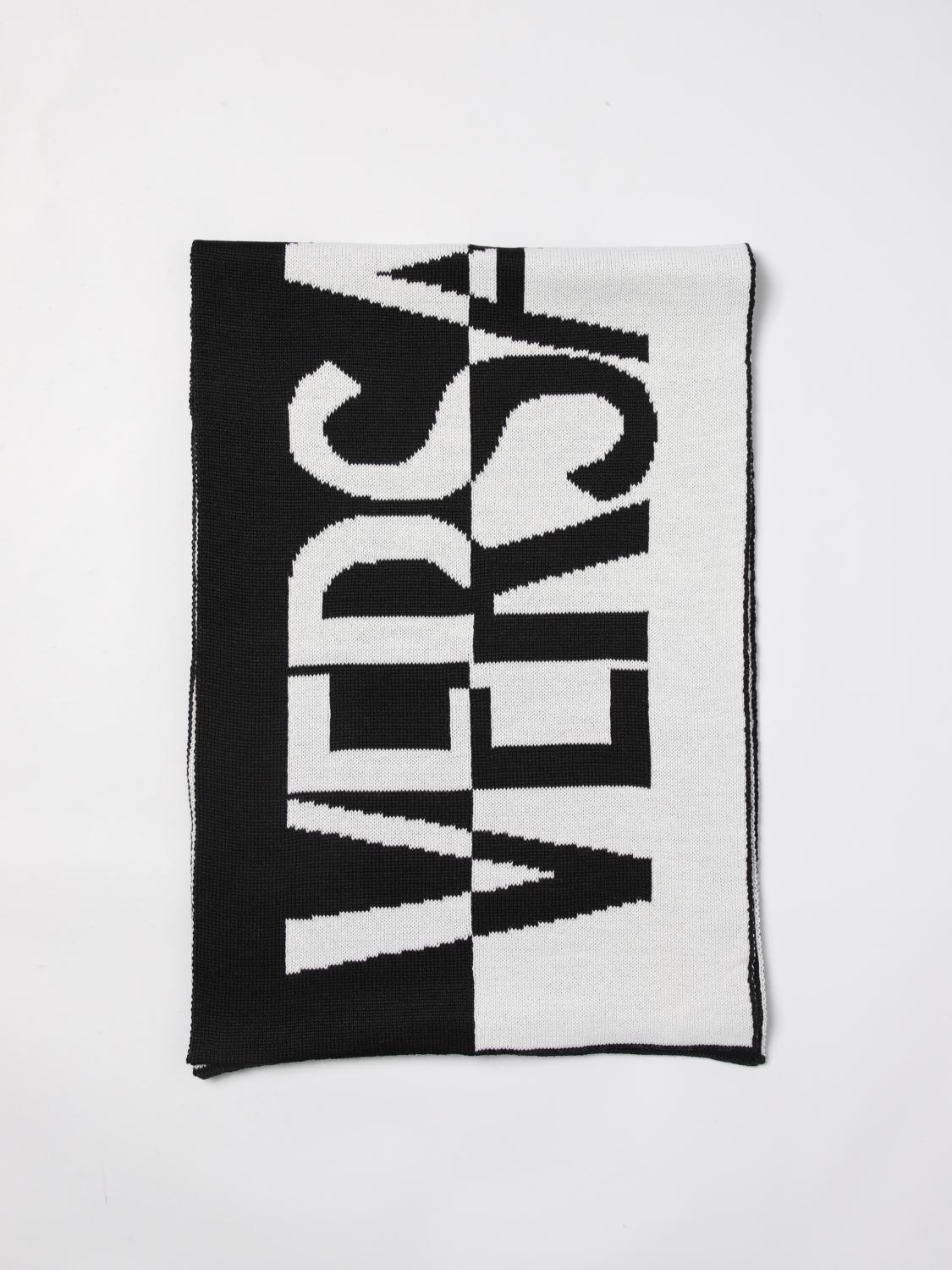 VERSACE JEANS COUTURE SCARF: Scarf men Versace Jeans Couture, Black - Img 1