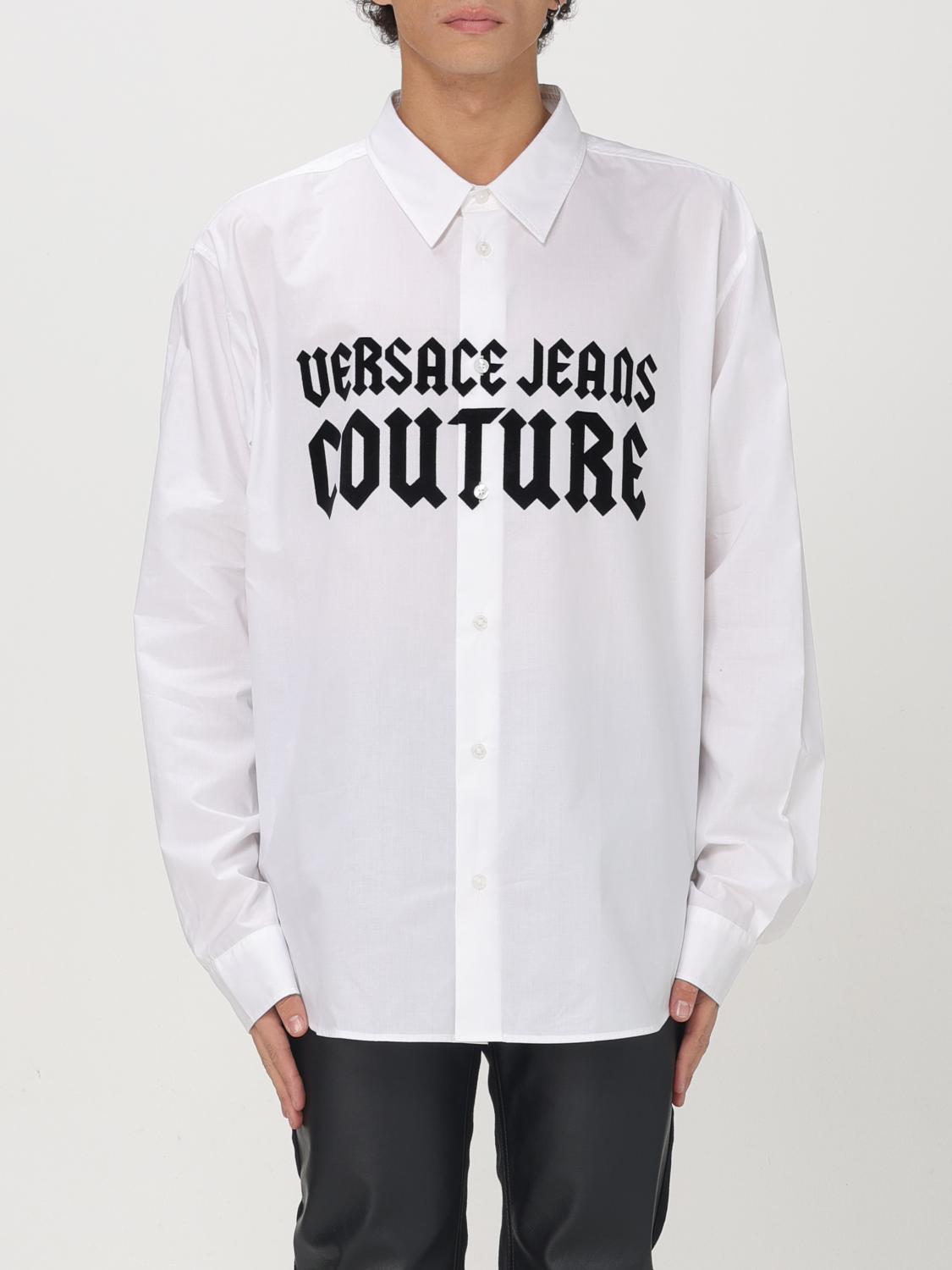 VERSACE JEANS COUTURE SHIRT: Shirt men Versace Jeans Couture, White - Img 1