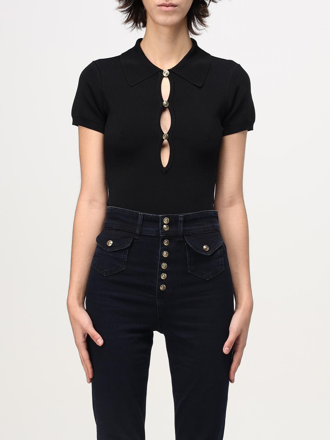 VERSACE JEANS COUTURE BODY: Versace Jeans Couture women's bodysuit, Black - Img 1