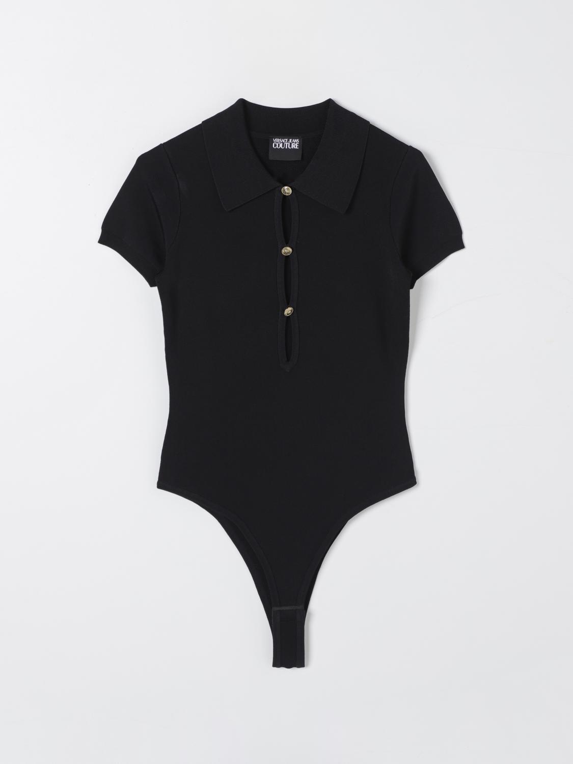 VERSACE JEANS COUTURE BODY: Versace Jeans Couture women's bodysuit, Black - Img 2