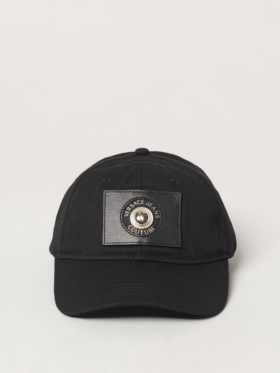 VERSACE JEANS COUTURE HAT: Hat woman Versace Jeans Couture, Black - Img 2