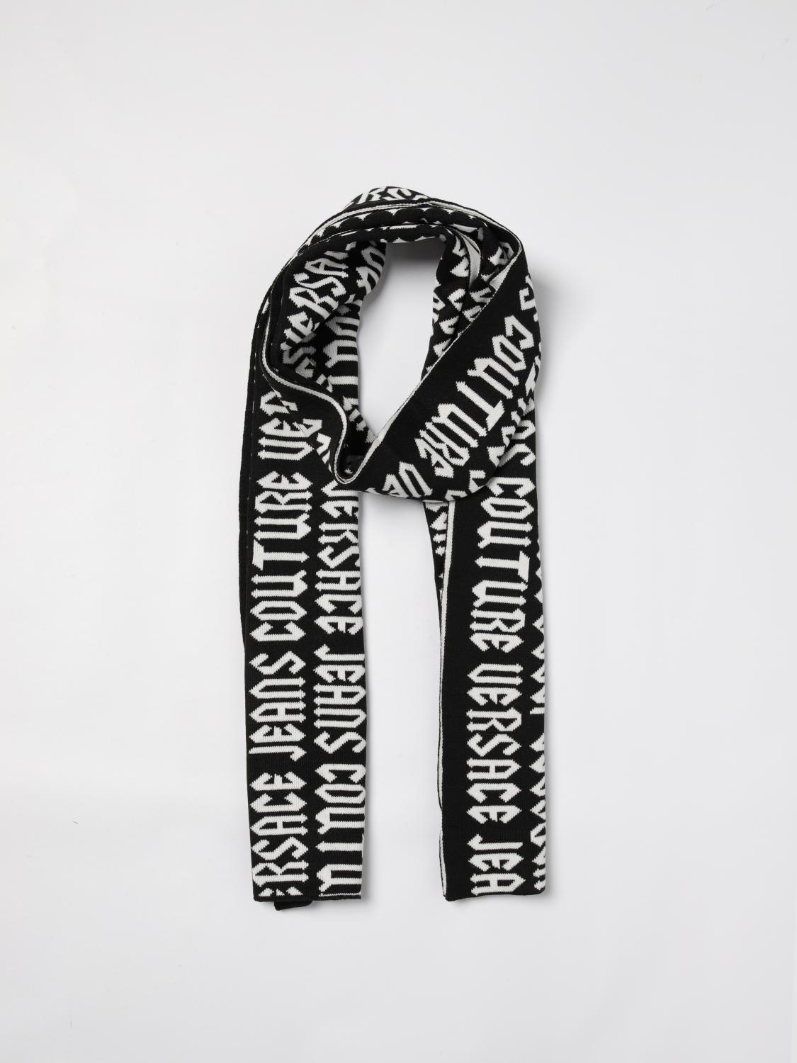 VERSACE JEANS COUTURE SCARF: Scarf men Versace Jeans Couture, Black - Img 2