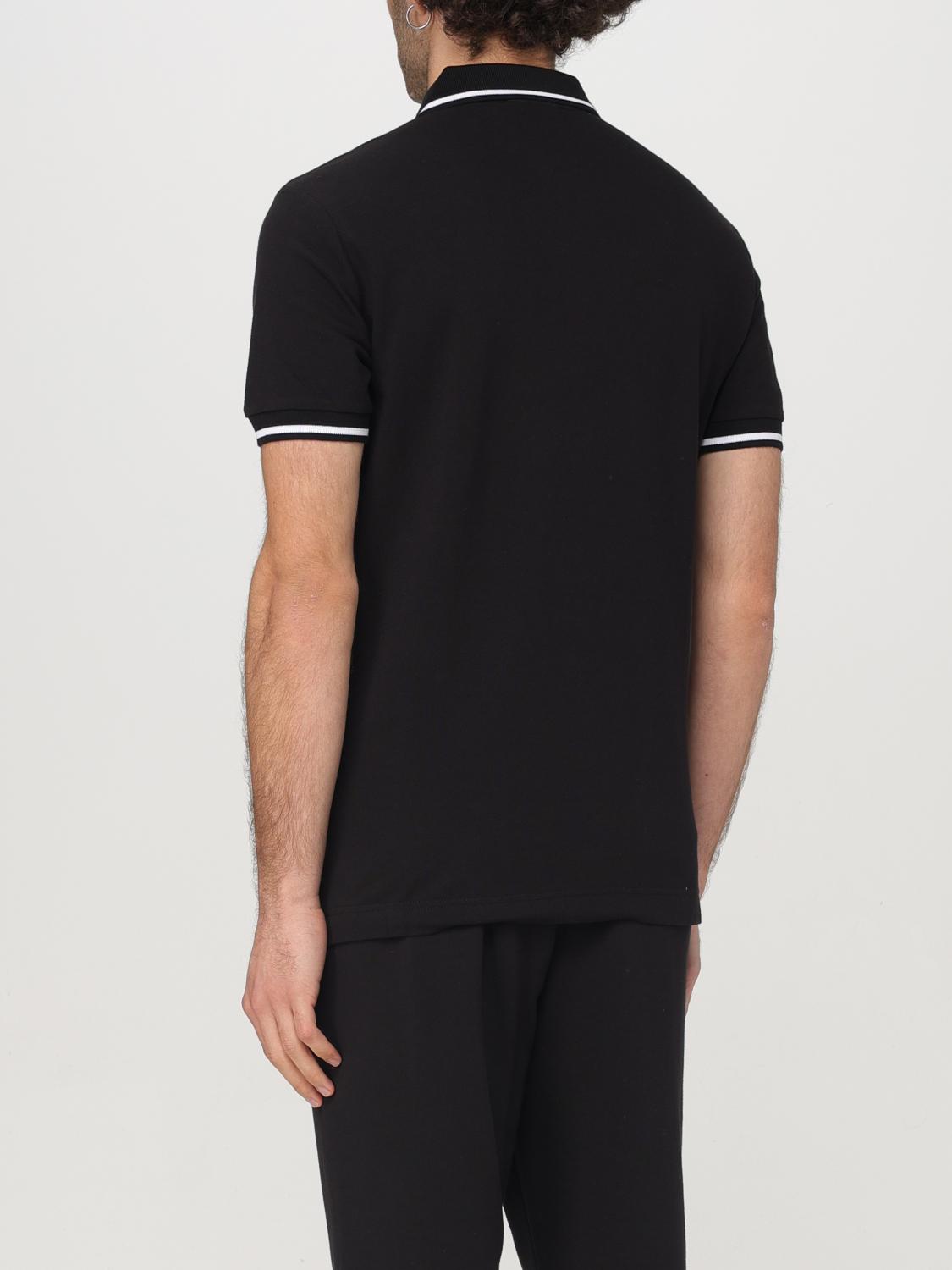 VERSACE JEANS COUTURE POLO SHIRT: Polo shirt men Versace Jeans Couture, Black - Img 2